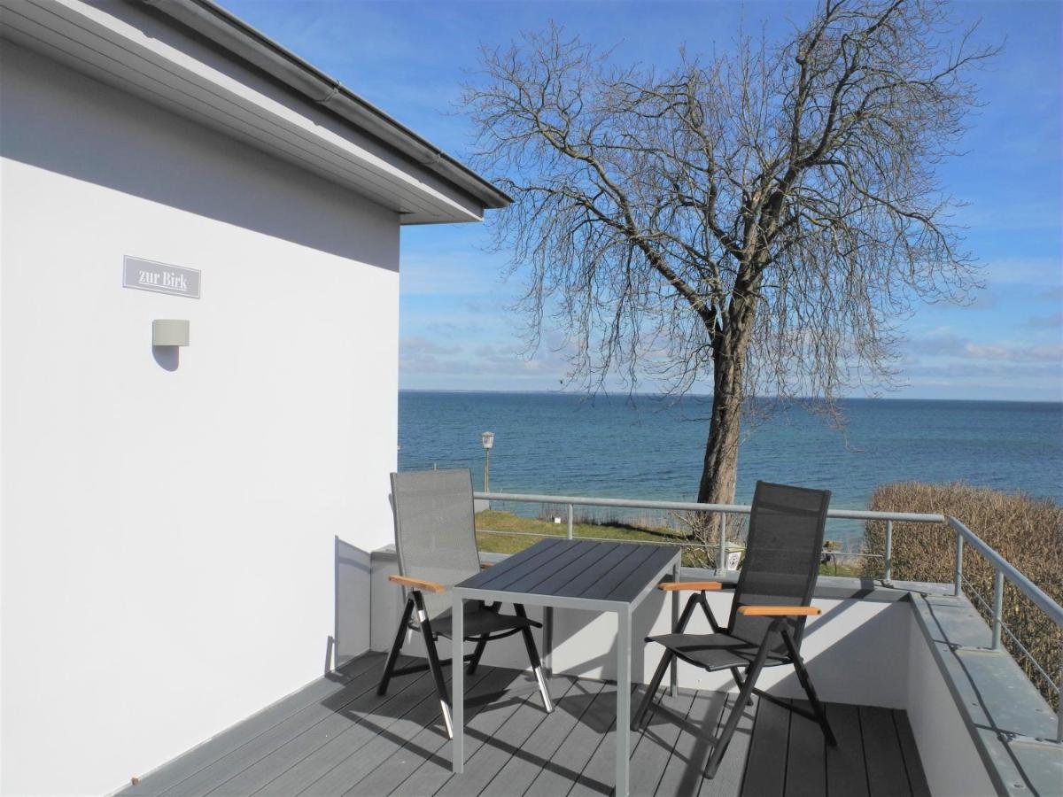 Strandappartement Steinberghaff "Zur Birk" Mit Meerblick Steinberg (Schleswig-Holstein) Exterior foto